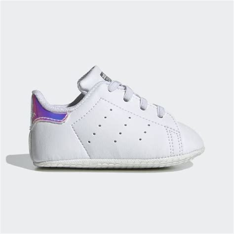 White adidas Stan Smith Crib Shoes 